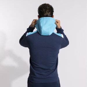JOMA TOLEDO ZIP-UP HOODIE NAVY