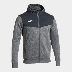 JOMA CAMPUS STREET ZIP-UP HOODIE GREY