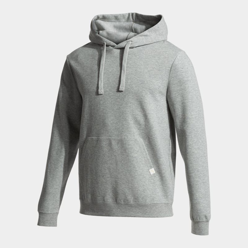 JOMA HOODED SWEATER MAN COMBI MELANGE GRAY