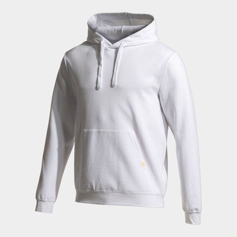 JOMA HOODED SWEATER MAN COMBI WHITE