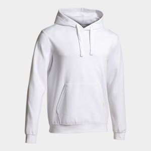 JOMA HOODED SWEATER MAN COMBI WHITE