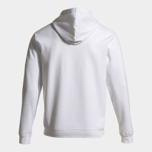 JOMA HOODED SWEATER MAN COMBI WHITE