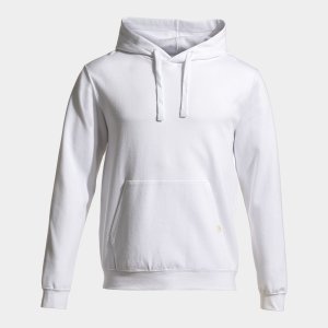 JOMA HOODED SWEATER MAN COMBI WHITE