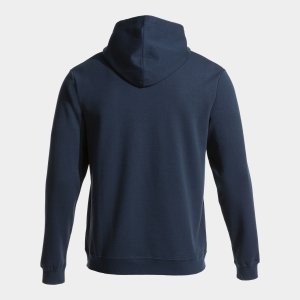 JOMA HOODED SWEATER MAN COMBI NAVY
