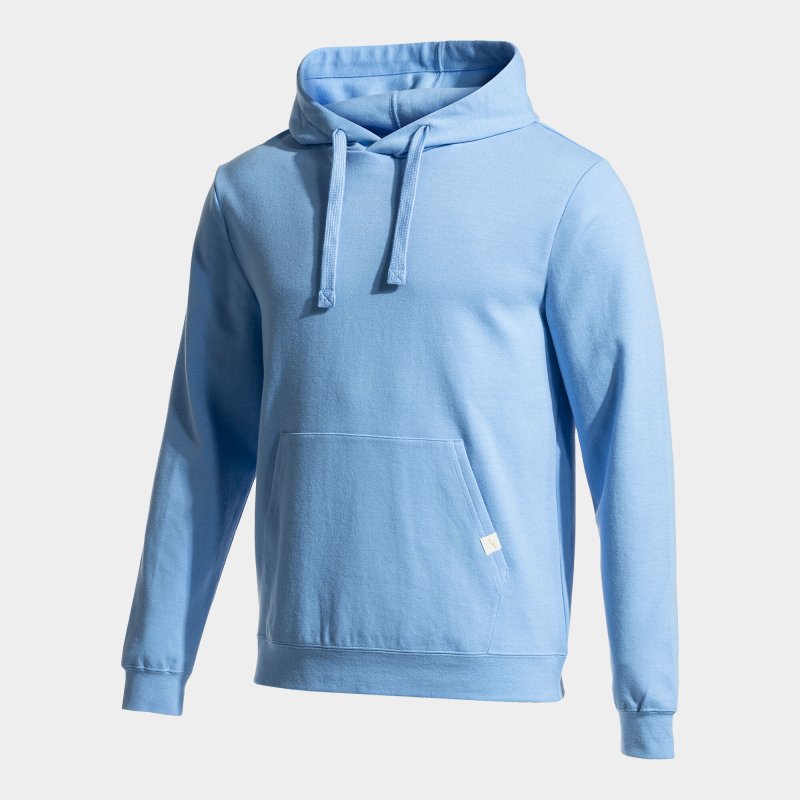 JOMA HOODED SWEATER MAN COMBI SKY BLUE