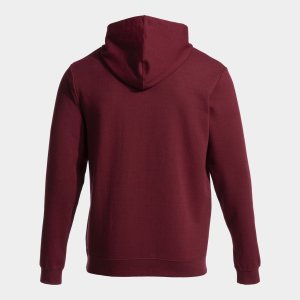 JOMA HOODED SWEATER MAN BURGUNDY