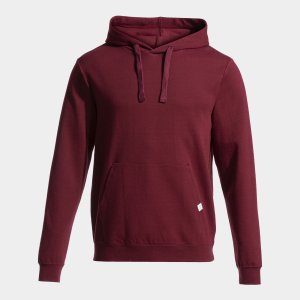 JOMA HOODED SWEATER MAN BURGUNDY