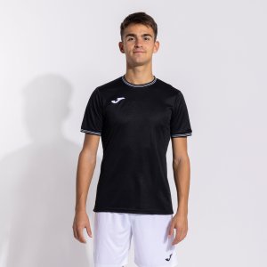 JOMA TOLETUM V SHORT SLEEVE T-SHIRT BLACK