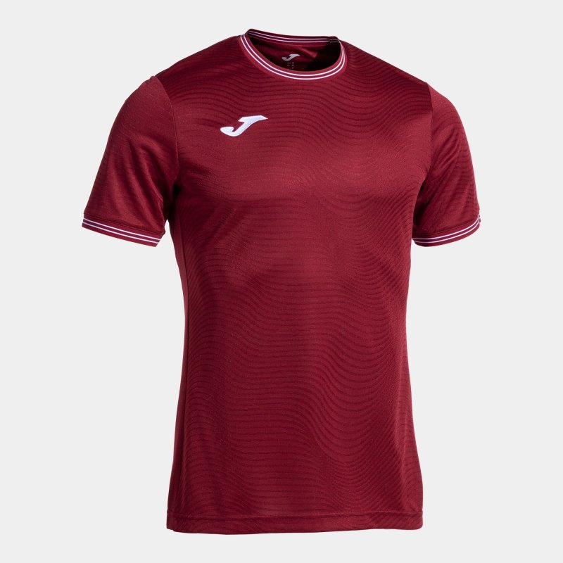 JOMA TOLETUM V SHORT SLEEVE T-SHIRT BURGUNDY