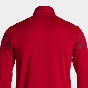 JOMA LION II TRACKSUIT RED BLACK