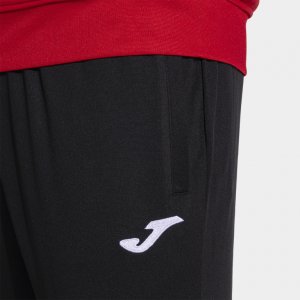 JOMA LION II TRACKSUIT RED BLACK