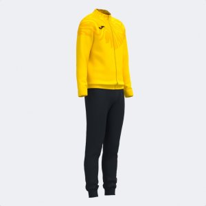 JOMA LION II TRACKSUIT YELLOW BLACK