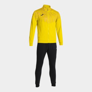 JOMA LION II TRACKSUIT YELLOW BLACK