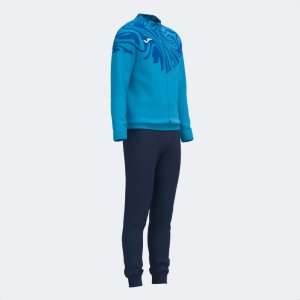 JOMA LION II TRACKSUIT SKY BLUE NAVY