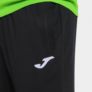 JOMA LION II TRACKSUIT FLUOR GREEN BLACK