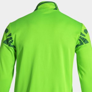JOMA LION II TRACKSUIT FLUOR GREEN BLACK