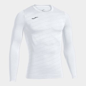 JOMA BRAMA CLASSIC LONG SLEEVE T-SHIRT WHITE