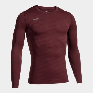 JOMA BRAMA CLASSIC LONG SLEEVE T-SHIRT BURGUNDY
