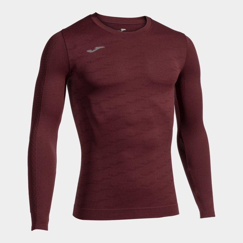 JOMA BRAMA CLASSIC LONG SLEEVE T-SHIRT BURGUNDY