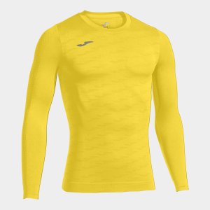 JOMA BRAMA CLASSIC LONG SLEEVE T-SHIRT YELLOW