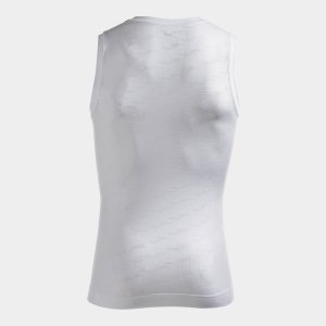 JOMA BRAMA CLASSIC SLEEVELESS SHIRT WHITE