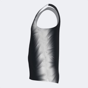 JOMA ELITE XI TANK TOP BLACK WHITE