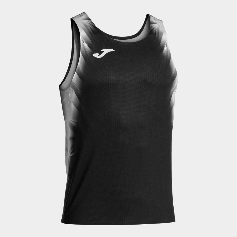 JOMA ELITE XI TANK TOP BLACK WHITE