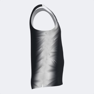 JOMA ELITE XI TANK TOP BLACK WHITE