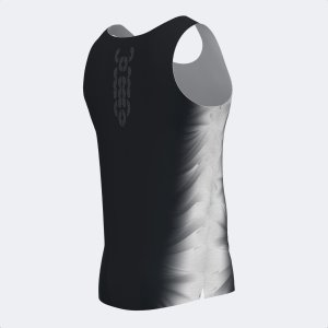 JOMA ELITE XI TANK TOP BLACK WHITE