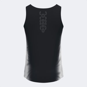 JOMA ELITE XI TANK TOP BLACK WHITE