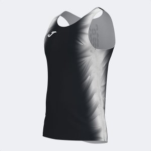 JOMA ELITE XI TANK TOP BLACK WHITE