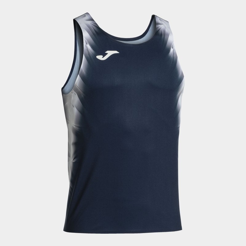 JOMA ELITE XI TANK TOP NAVY WHITE