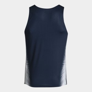 JOMA ELITE XI TANK TOP NAVY WHITE