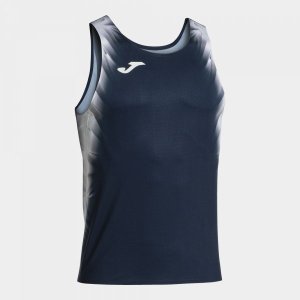 JOMA ELITE XI TANK TOP NAVY WHITE