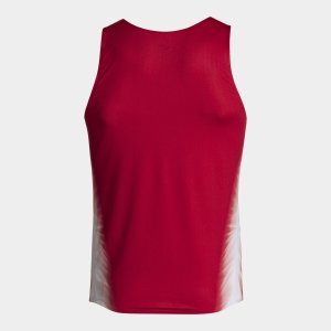 JOMA ELITE XI TANK TOP RED WHITE