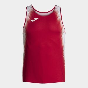JOMA ELITE XI TANK TOP RED WHITE