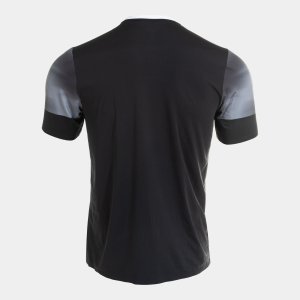 JOMA ELITE XI SHORT SLEEVE T-SHIRT BLACK ANTHRACITE