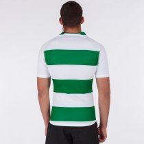JOMA T-SHIRT RUGBY GREEN-WHITE S/S