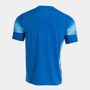 JOMA ELITE XI SHORT SLEEVE T-SHIRT ROYAL WHITE