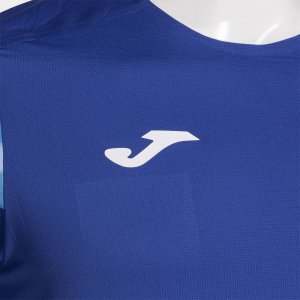 JOMA ELITE XI SHORT SLEEVE T-SHIRT ROYAL WHITE