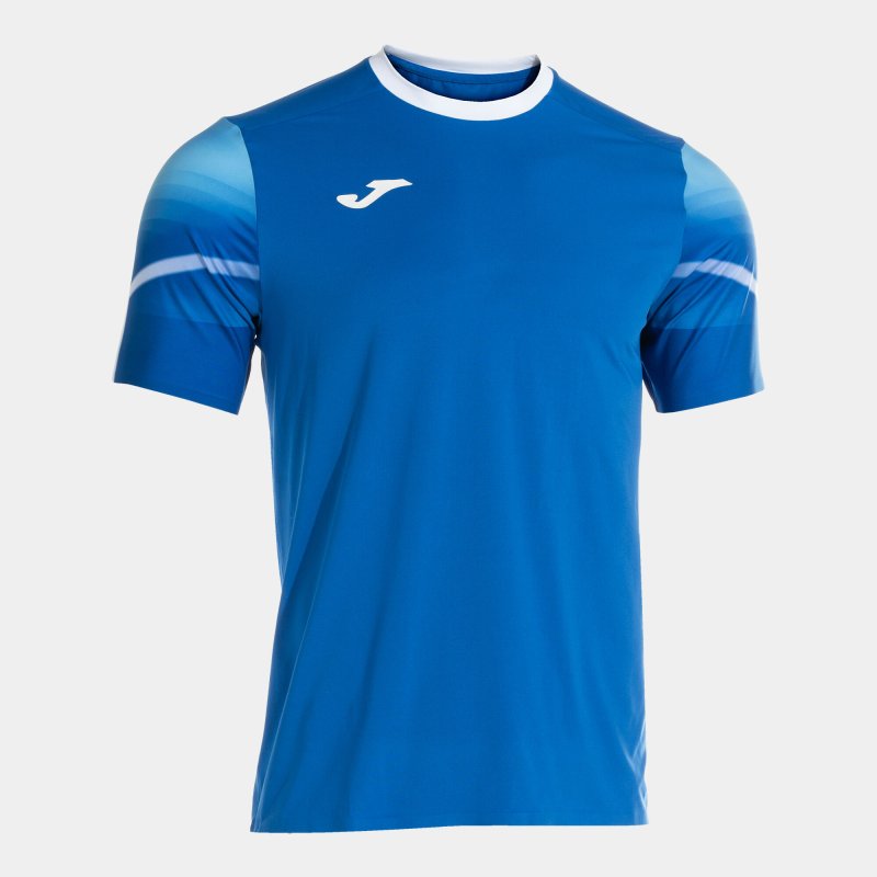 JOMA ELITE XI SHORT SLEEVE T-SHIRT ROYAL WHITE