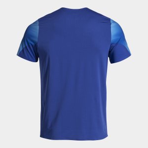 JOMA ELITE XI SHORT SLEEVE T-SHIRT ROYAL WHITE