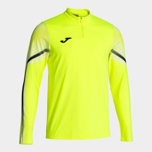 JOMA ELITE XI SWEATSHIRT FLUOR YELLOW BLACK