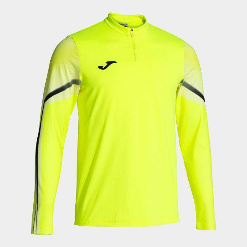 JOMA ELITE XI SWEATSHIRT FLUOR YELLOW BLACK