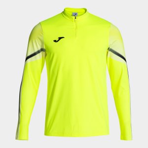 JOMA ELITE XI SWEATSHIRT FLUOR YELLOW BLACK