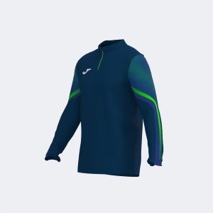 JOMA ELITE XI SWEATSHIRT NAVY FLUOR GREEN