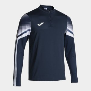 JOMA ELITE XI SWEATSHIRT NAVY WHITE
