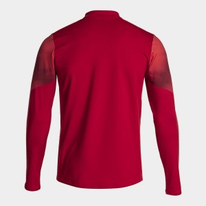 JOMA ELITE XI SWEATSHIRT RED WHITE
