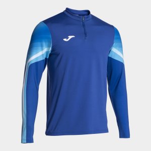 JOMA ELITE XI SWEATSHIRT ROYAL WHITE