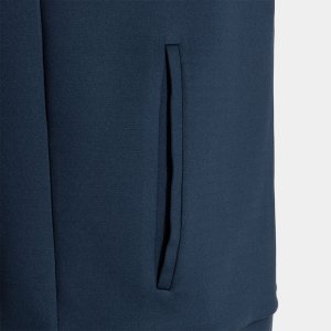JOMA ELITE XI FULL ZIP SWEATSHIRT NAVY FLUOR GREEN